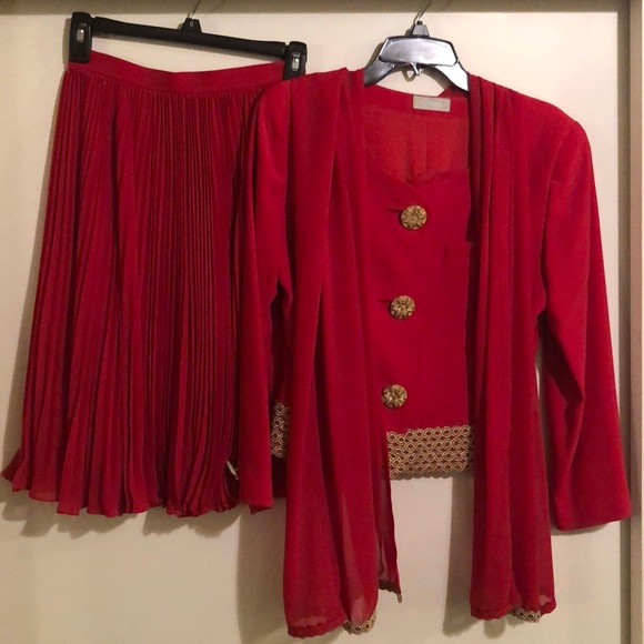 Preference Blazer Skirt and Scarf - Picture 1 of 1